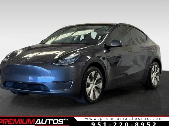 TESLA MODEL Y 2021 5YJYGDEE0MF270105 image